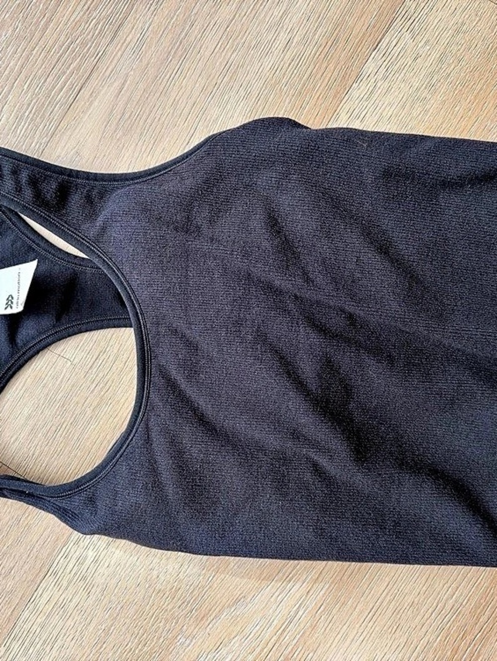 Yoga Black Tank Top Size Medium Like New
